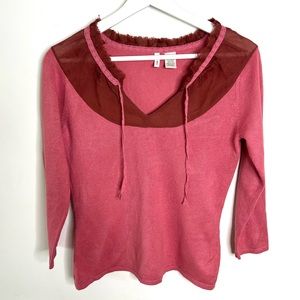 Anthropologie Moth Top Blouse Size M